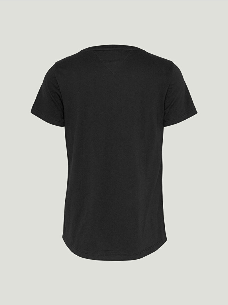 Kadın Tjw Soft Jersey T-shirt Siyah DW0DW14616BDS