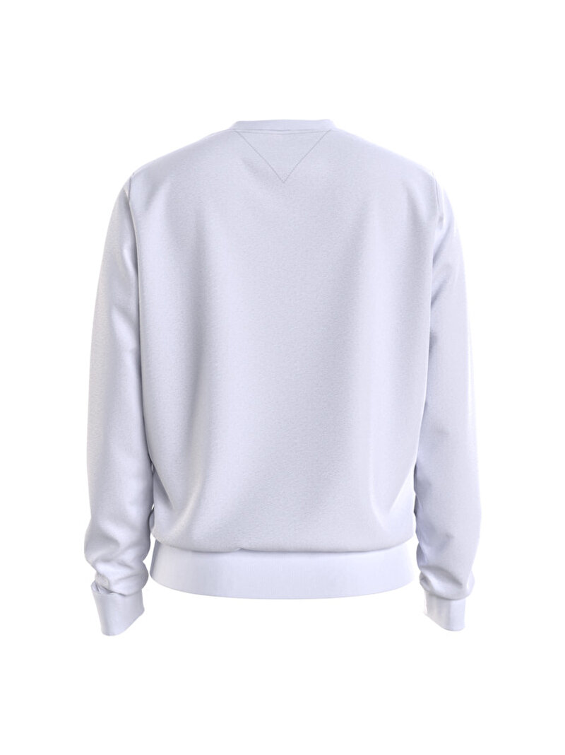 Kadın Tjw Regular Color Serif Sweatshirt Beyaz  DW0DW15648YBR