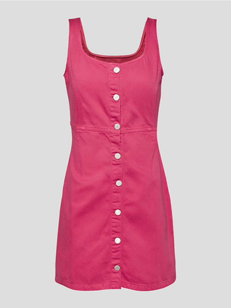 Kadın Slim Elbise Pembe  DW0DW15665TJN