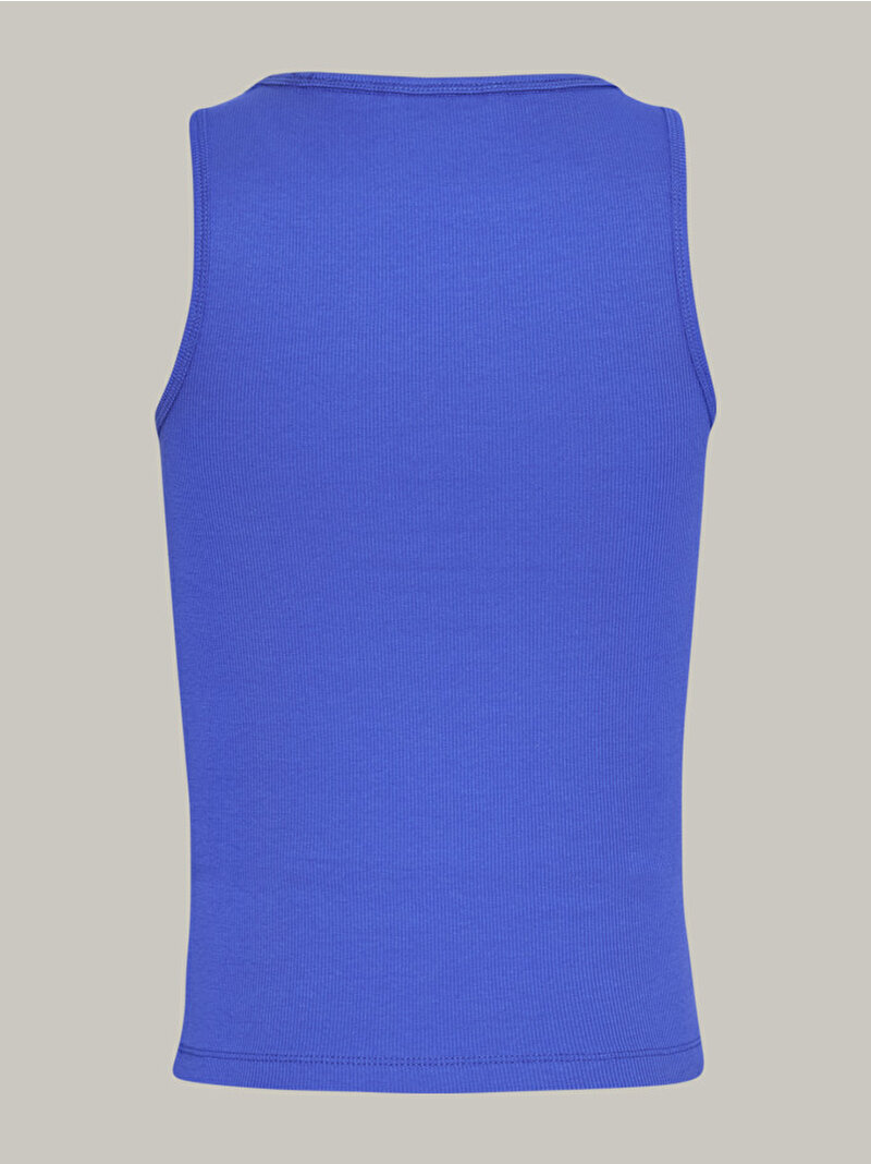 Kadın Tjw Essential Rib Tank Top Mavi  DW0DW17382C6H