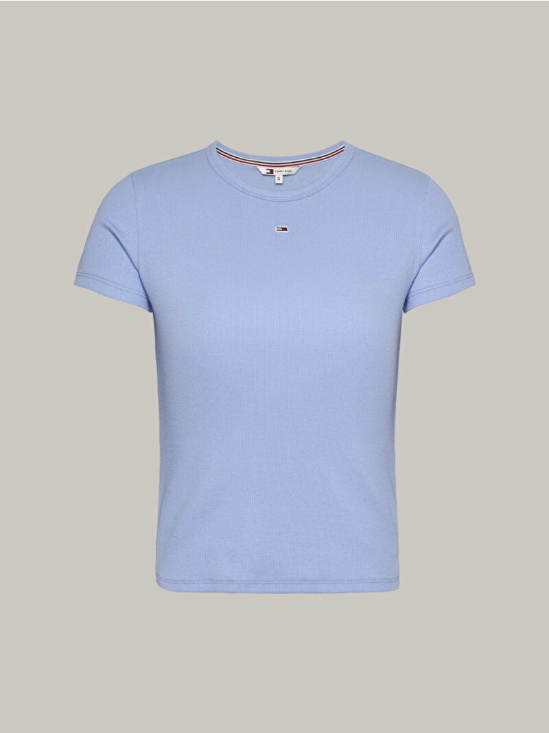 Kadın Tjw Slim Essential T-Shirt Mavi  DW0DW17383C3S