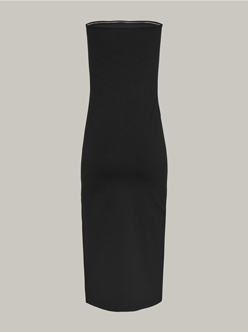 Kadın Tjw Midi Bodycon Elbise Siyah DW0DW17925BDS