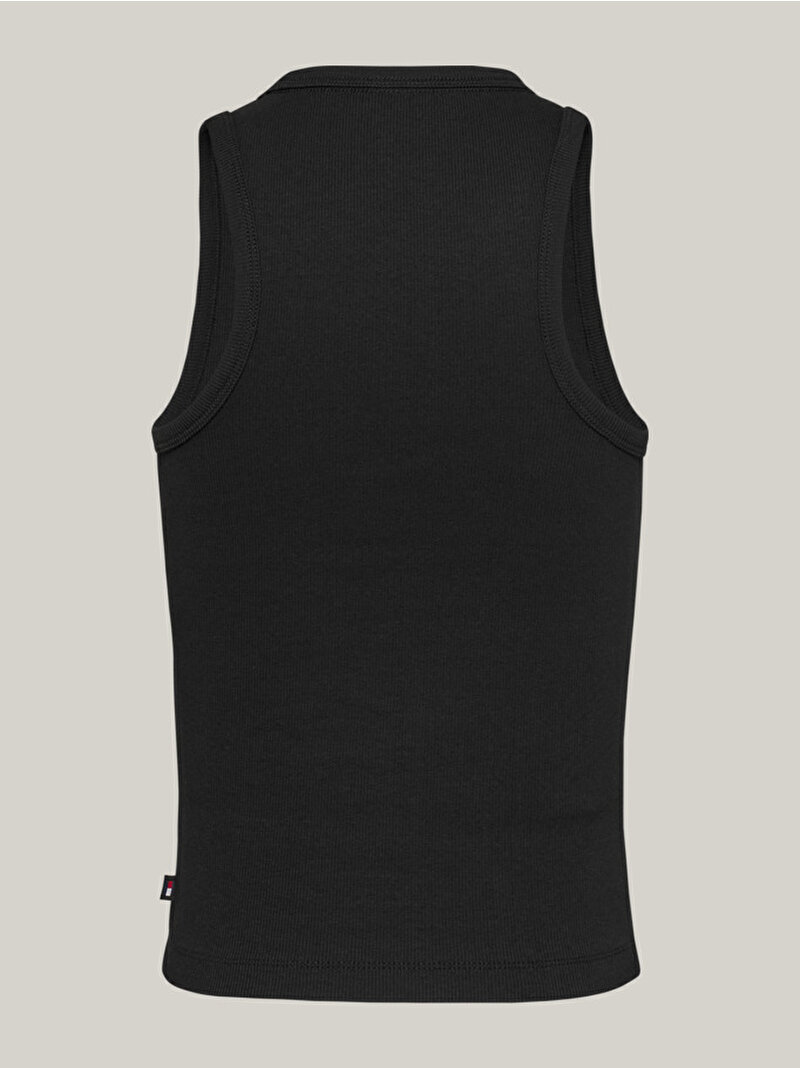 Kadın Tjw Slm Essential Tank Top Siyah DW0DW18408BDS