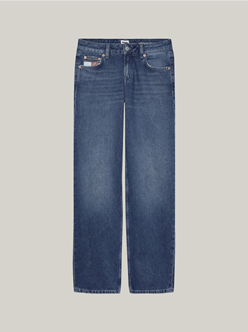 Kadın Sophie Lw Str Rwb Jean Pantolon Lacivert DW0DW196211A5