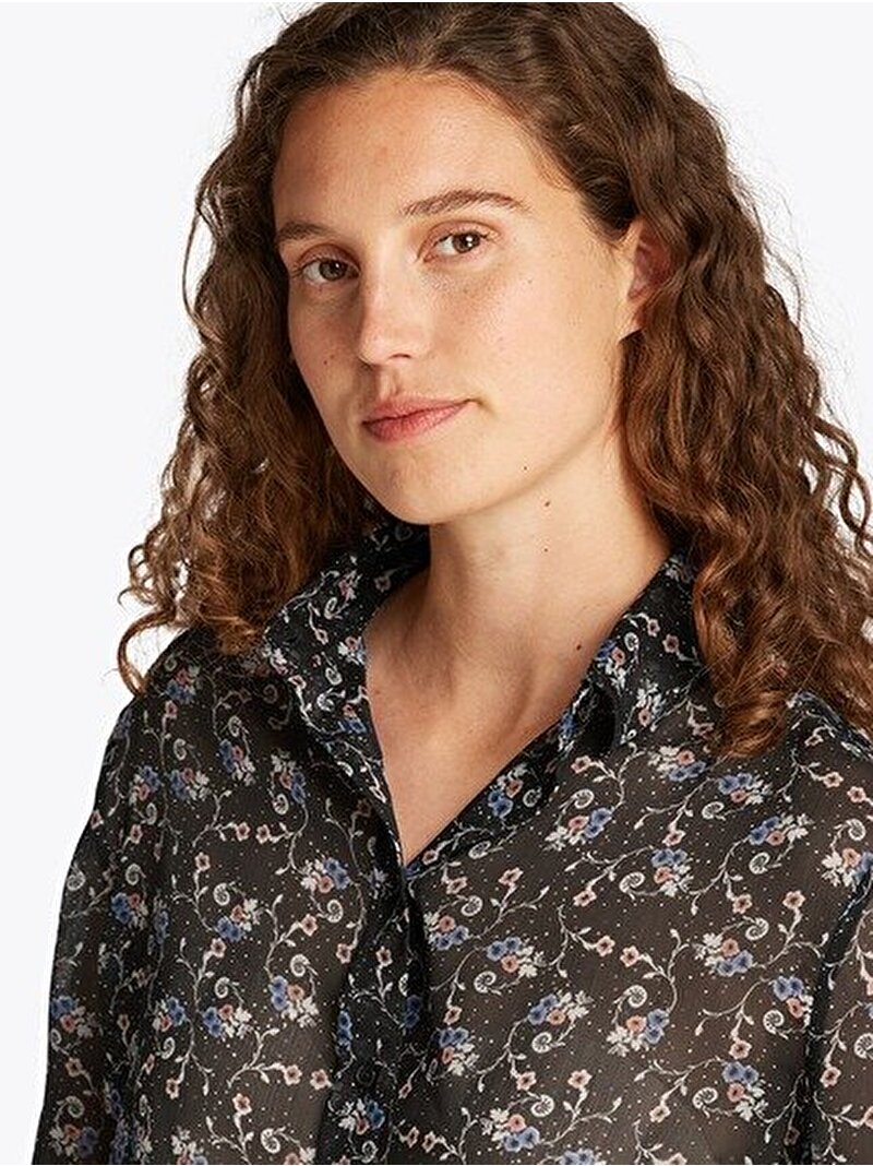 Kadın Tjw Chiffon Gömlek Çok renkli DW0DW206690GL