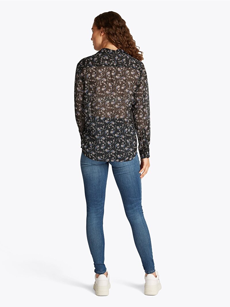 Kadın Tjw Chiffon Gömlek Çok renkli DW0DW206690GL