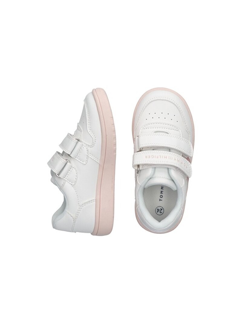 Kız Çocuk Flag Low Cut Velcro Sneaker Çok renkli EF00033730134