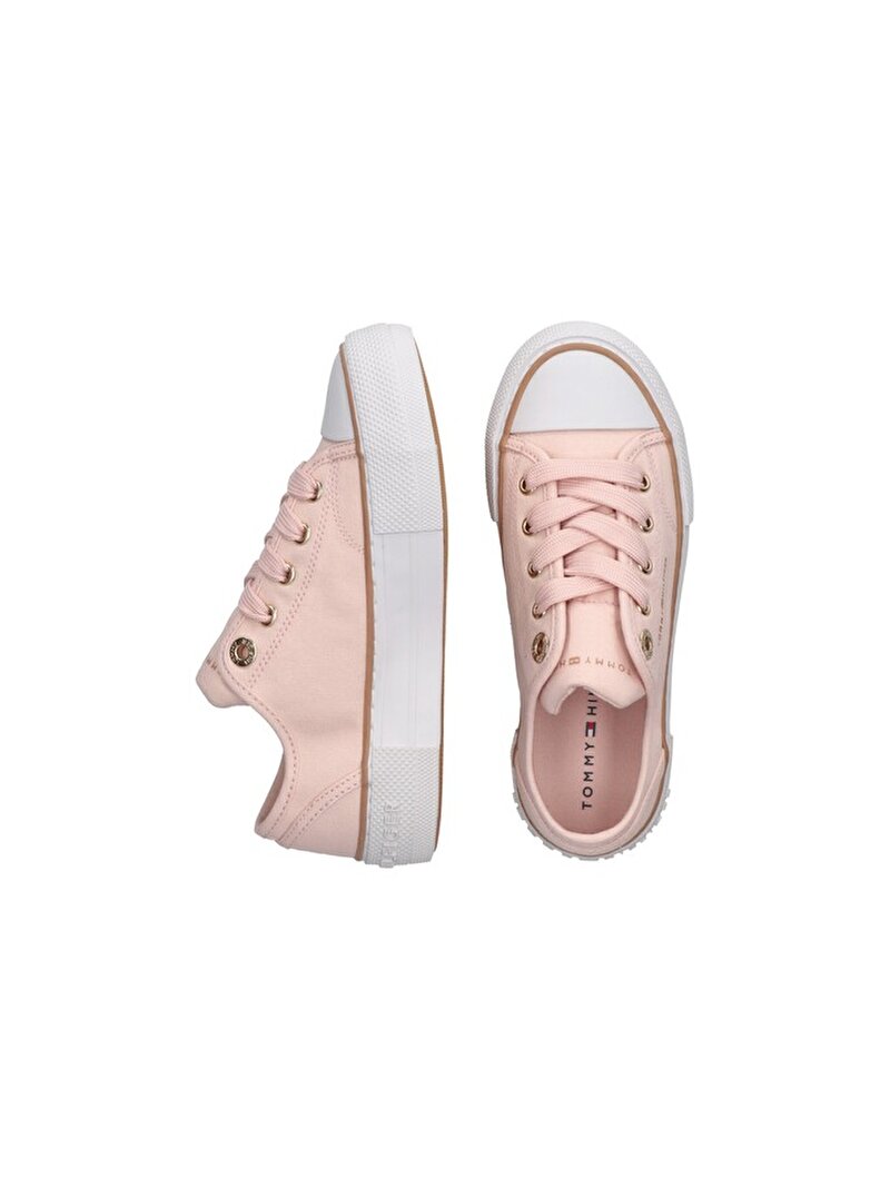 Kız Çocuk Low Cut Lace-Up Sneaker Pembe  EF00033733302
