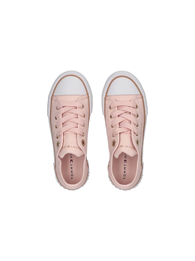 Kız Çocuk Low Cut Lace-Up Sneaker Pembe  EF00033733302