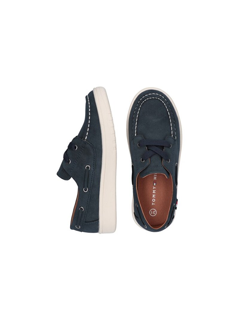 Erkek Çocuk Low Cut Klasik Ayakkabı Mavi  EF00033853800