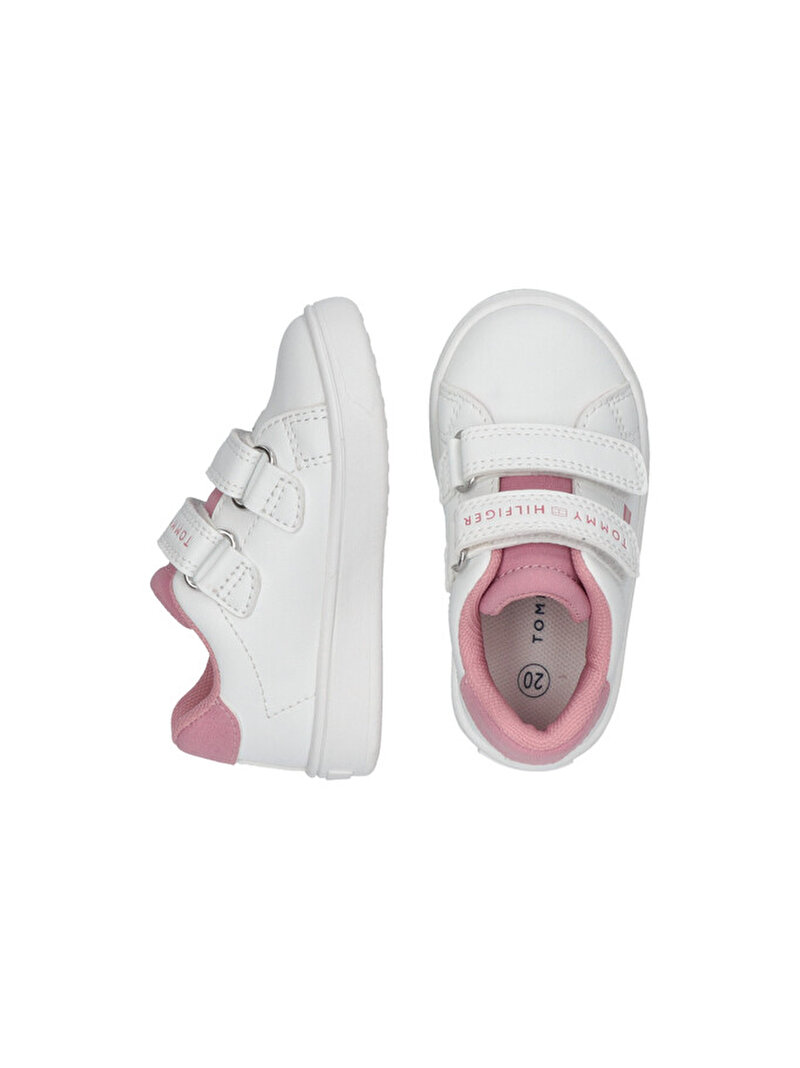 Kız Çocuk Low Cut Velcro Sneaker Pembe EF00033965134