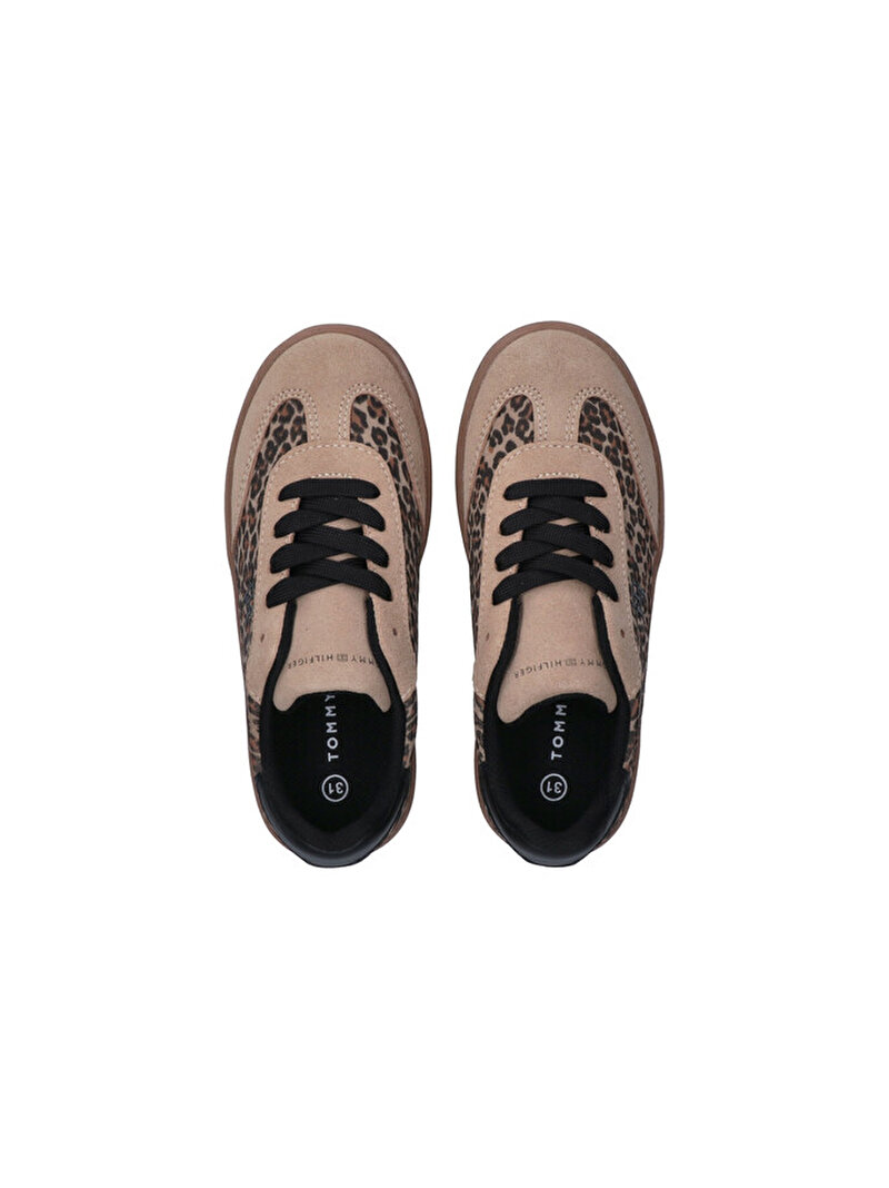Kız Çocuk Low Cut Lace-Up Sneaker Çok renkli EF00033971016