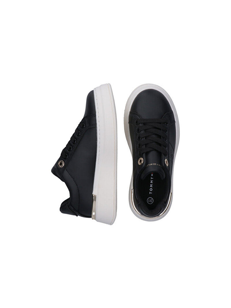 Kız Çocuk Low Cut Lace-Up Sneaker Siyah EF00033985999