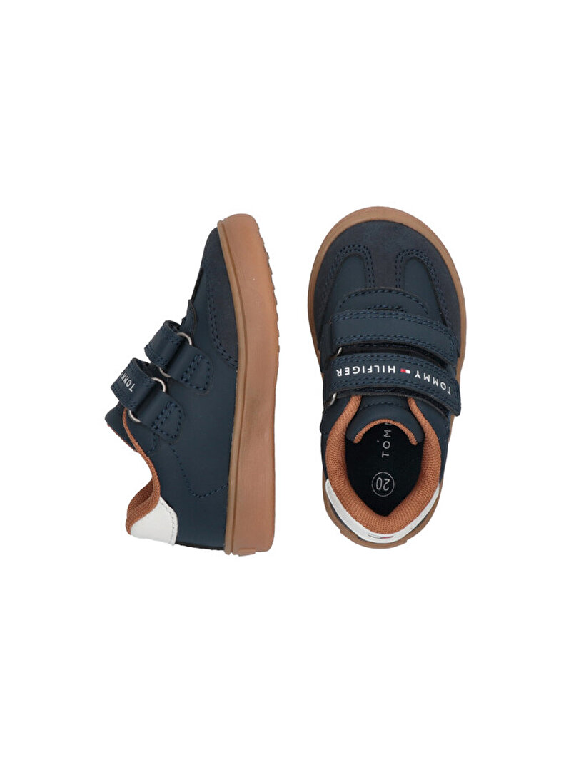 Çocuk Unisex Low Cut Velcro Sneaker Lacivert EF00034063474