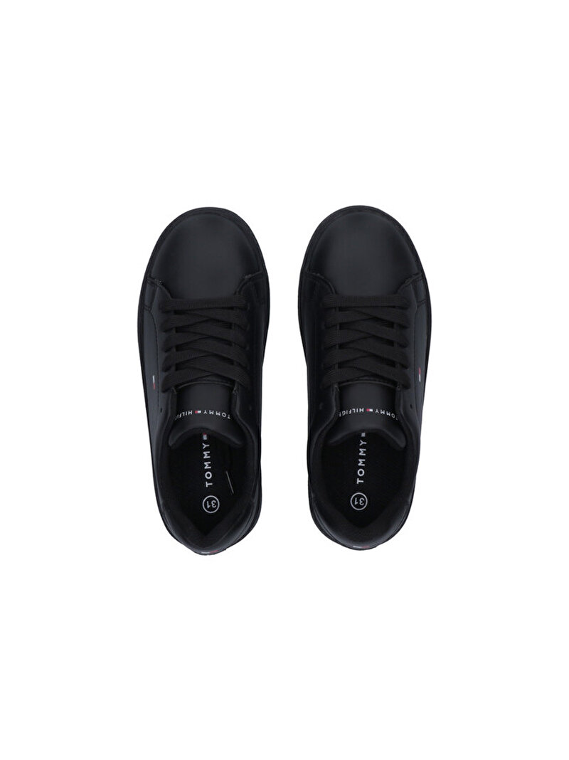 Çocuk Unisex Low Cut Lace-Up Sneaker Siyah EF00034073999