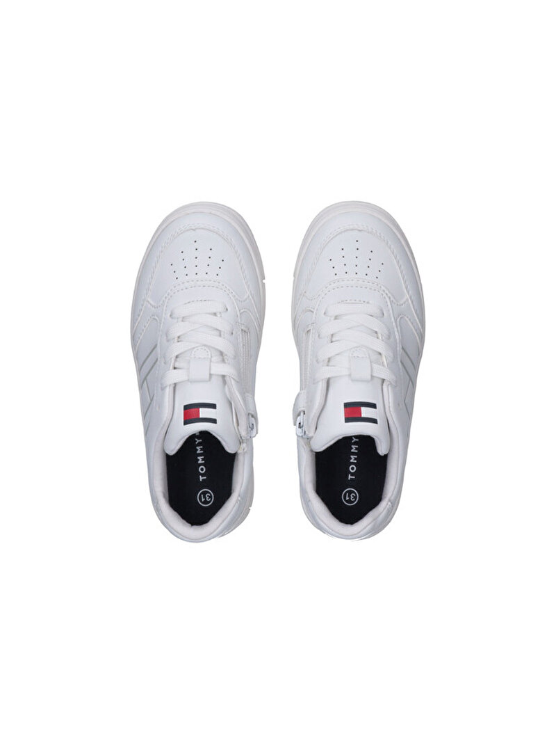 Çocuk Unisex Low Cut Lace-Up Sneaker Beyaz EF00034093100