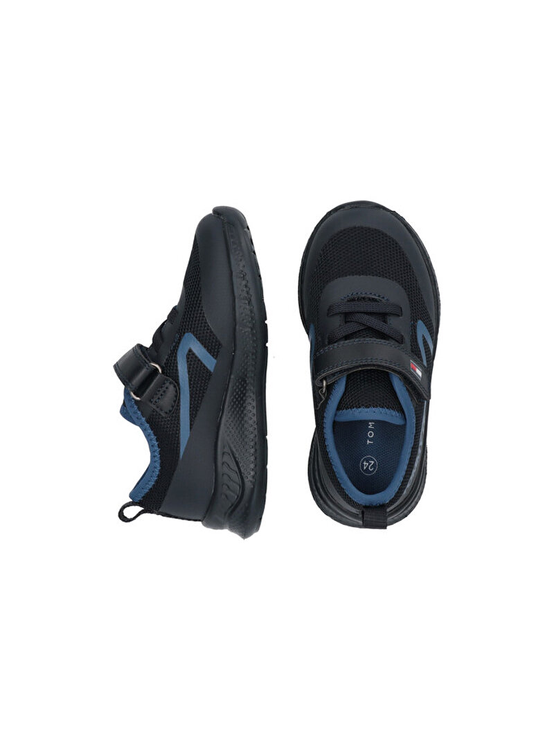 Erkek Çocuk Low Cut Lace-Up Sneaker Mavi EF00034110800