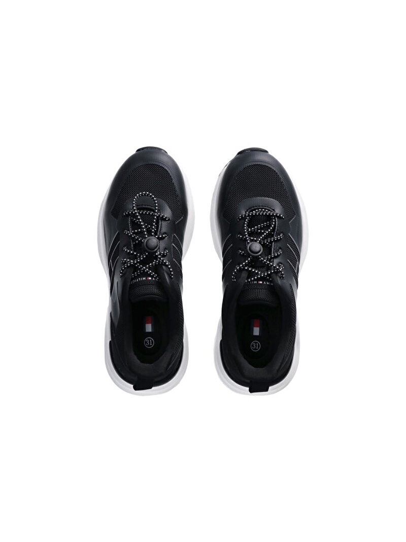 Çocuk Unisex Low Cut Lace-Up Sneaker Siyah EF00034117999