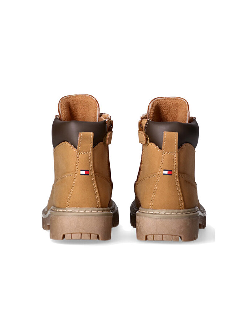 Çocuk Unisex Lace-Up Bot Bej EF00034125206
