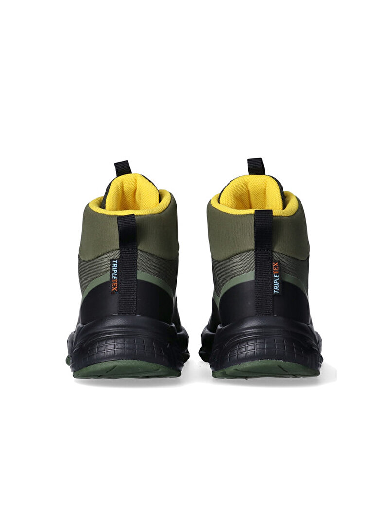 Çocuk Unisex Mid Lace-Up Ayakkabı Yeşil EF00034141414