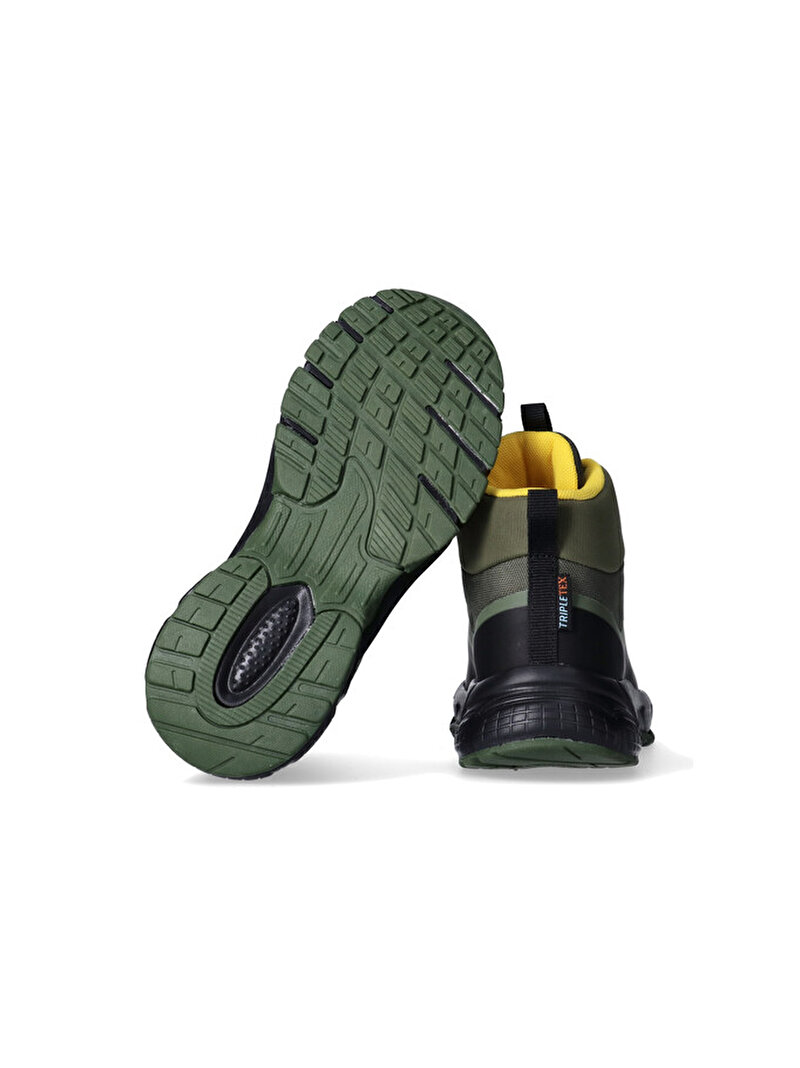 Çocuk Unisex Mid Lace-Up Ayakkabı Yeşil EF00034141414