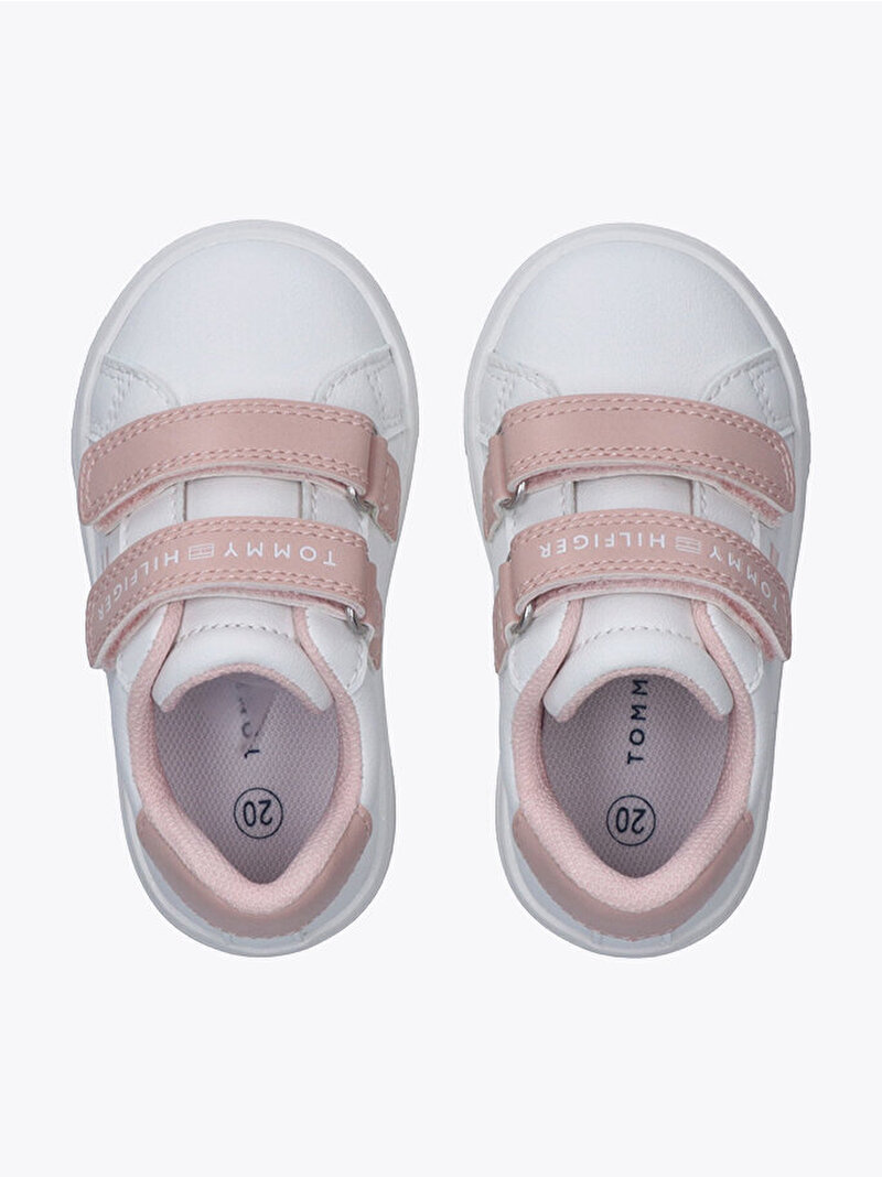 Kız Çocuk Low Cut Velcro Sneaker Beyaz EF00034228953