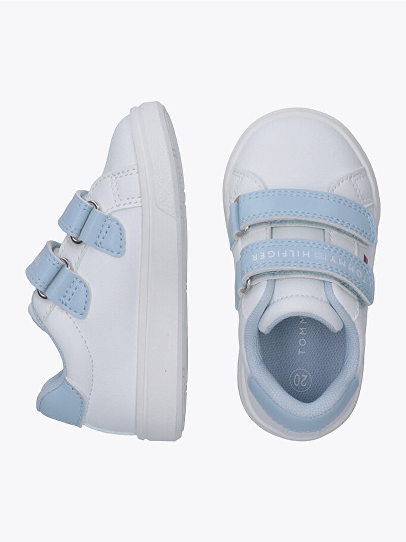 Çocuk Unisex Low Cut Velcro Sneaker Beyaz EF00034339356