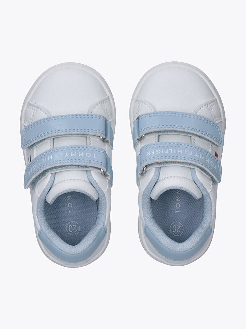 Çocuk Unisex Low Cut Velcro Sneaker Beyaz EF00034339356
