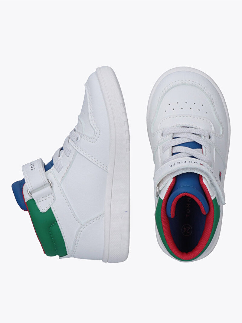 Çocuk Unisex High Top Laceup Sneaker Çok renkli EF00034347913