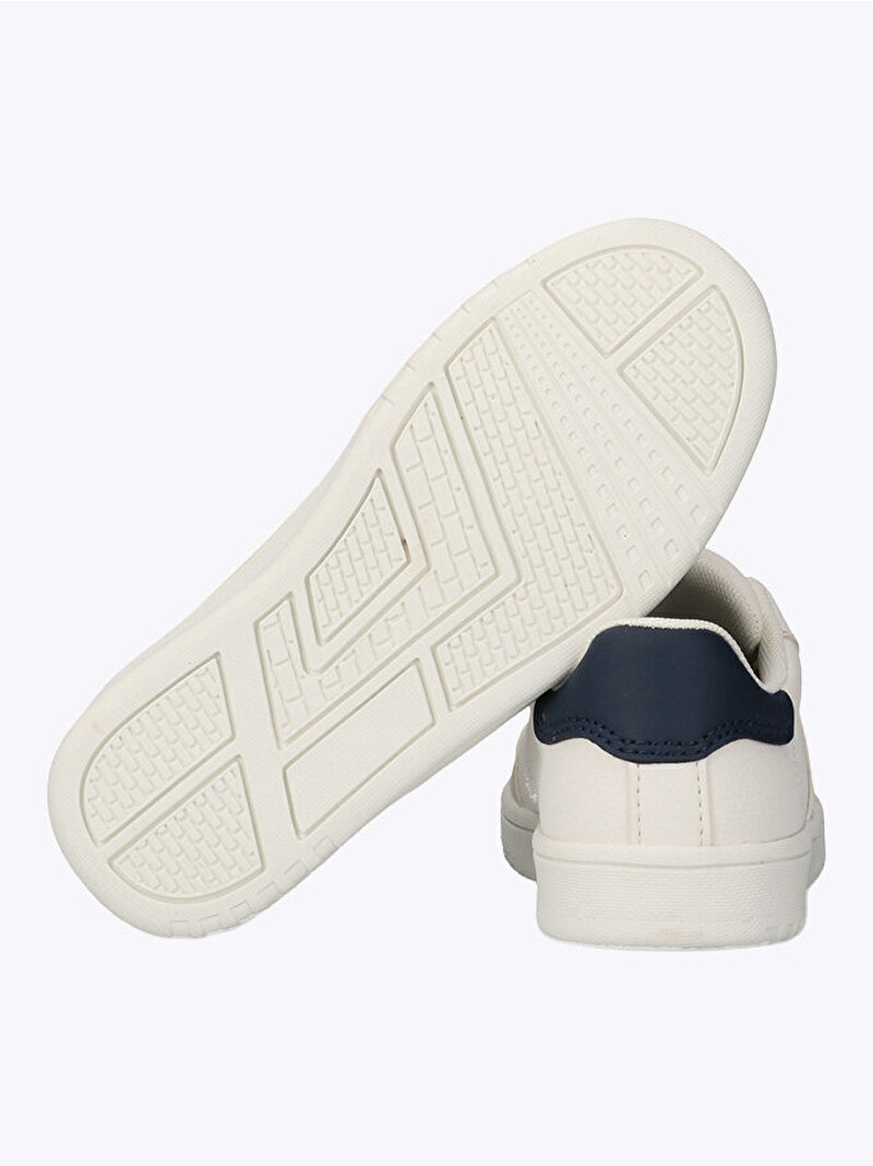 Çocuk Unisex Low Cut Laceup Sneaker Bej EF00034355007