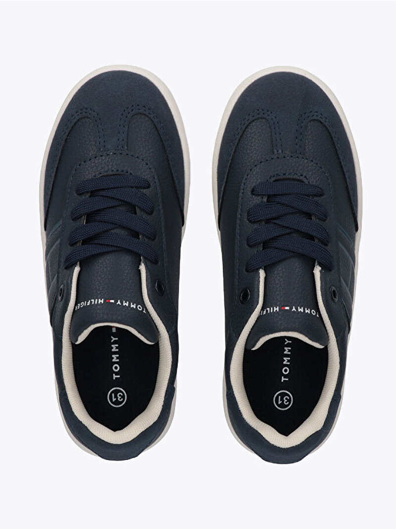 Çocuk Unisex Low Cut Laceup Sneaker Mavi EF00034355800