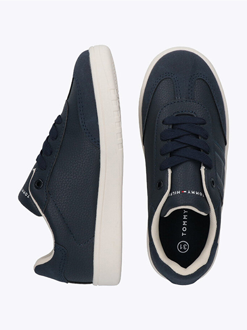 Çocuk Unisex Low Cut Laceup Sneaker Mavi EF00034355800
