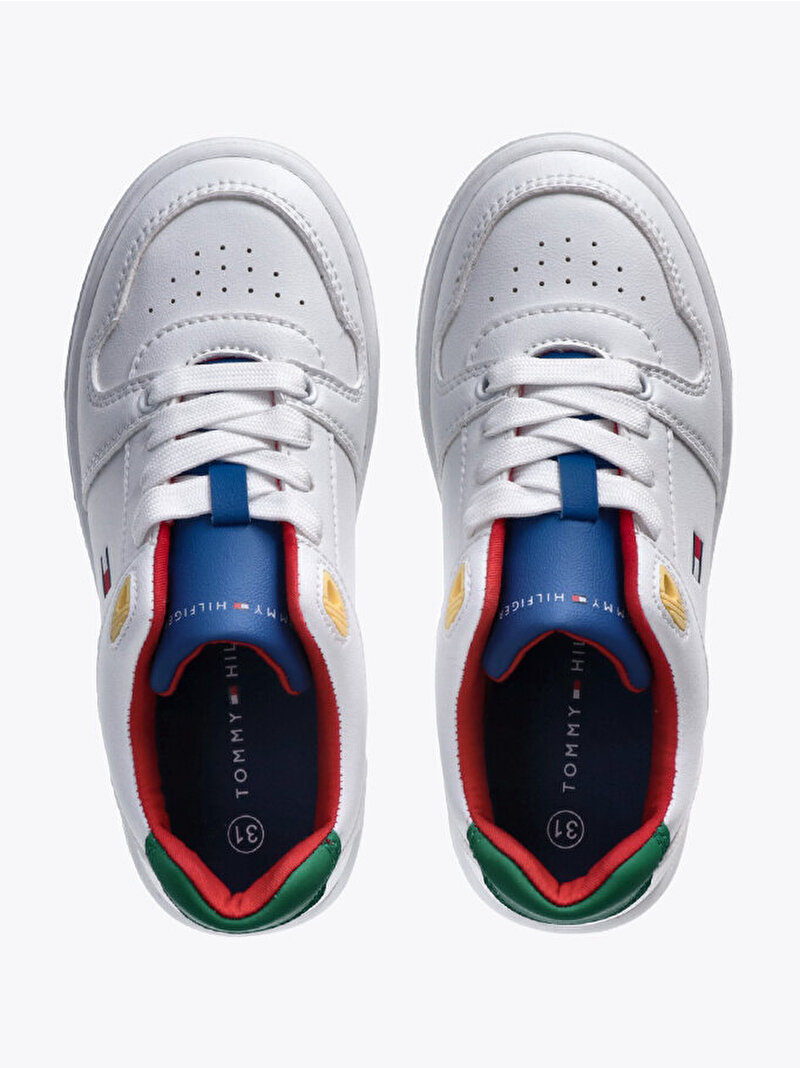 Çocuk Unisex Low Cut Laceup Sneaker Çok renkli EF00034361913
