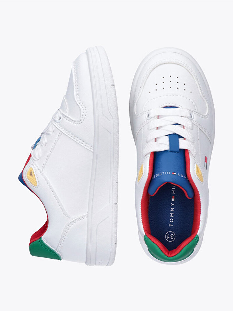 Çocuk Unisex Low Cut Laceup Sneaker Çok renkli EF00034361913