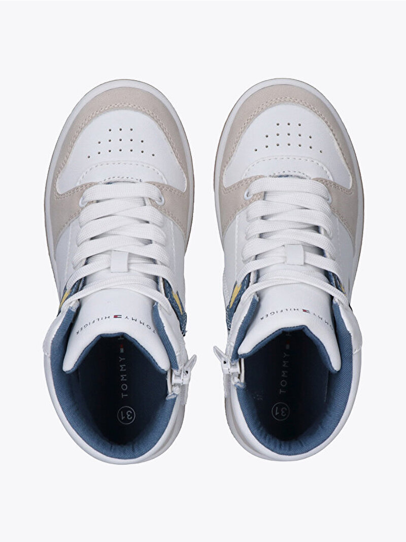 Çocuk Unisex High Top Laceup Sneaker Çok renkli EF00034364913