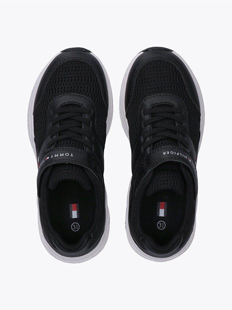 Çocuk Unisex Low Cut Laceup Sneaker Siyah EF00034378999