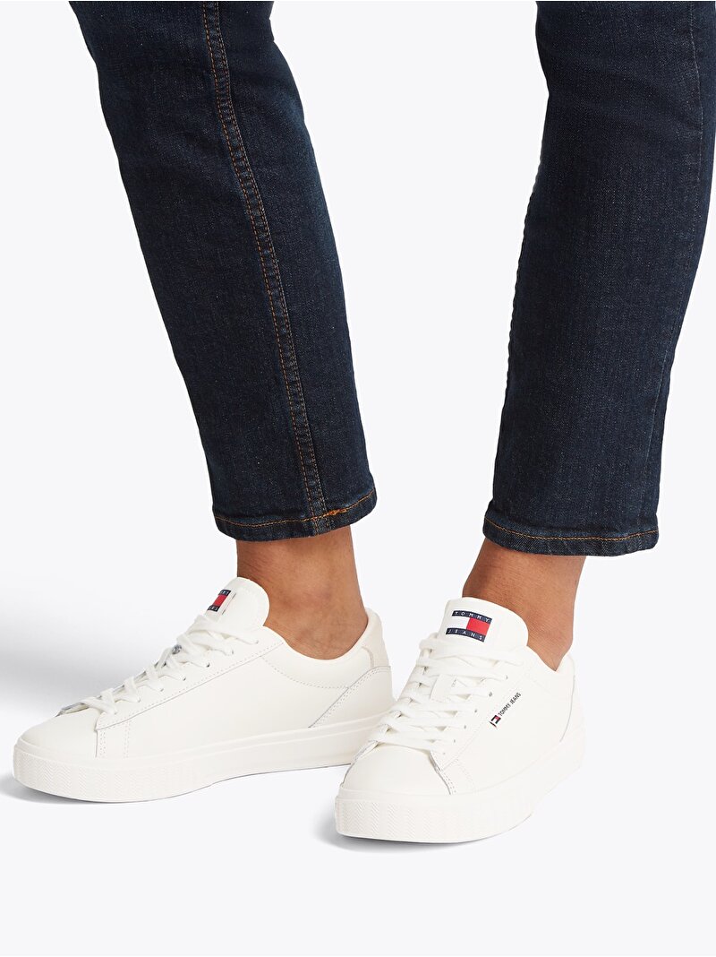Kadın Tjw Cupsole Sneaker Beyaz  EN0EN02508YBL