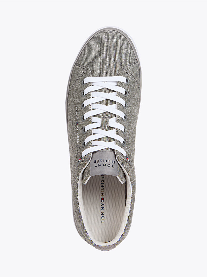Erkek Th Hi Vulc Low Core Sneaker Gri FM0FM05389PQ8