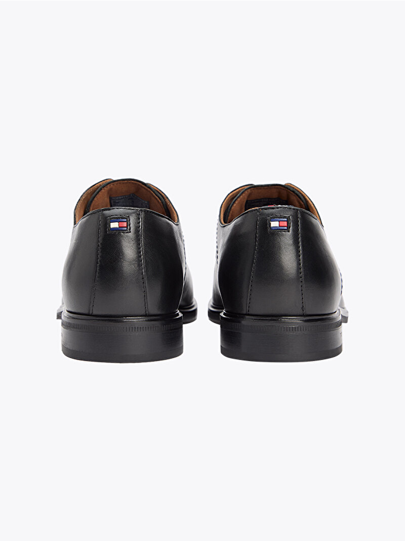 Erkek Hilfiger Thunit Klasik Ayakkabı Siyah FM0FM05533BDS