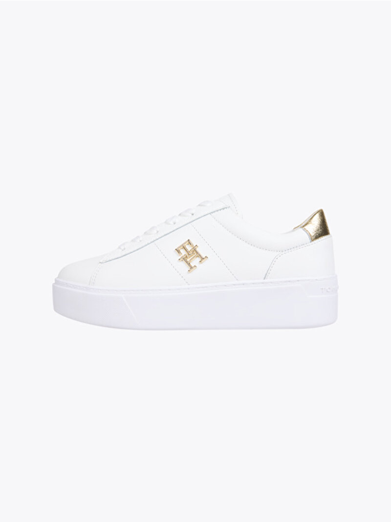 Kadın Platform Court Sneaker Beyaz  FW0FW08648YBS