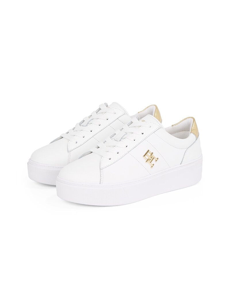 Kadın Platform Court Sneaker Beyaz  FW0FW08648YBS