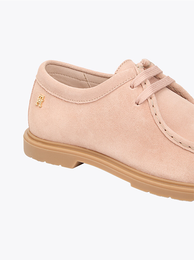 Kadın Lightweight Suede Loafer Pembe FW0FW09262TRY