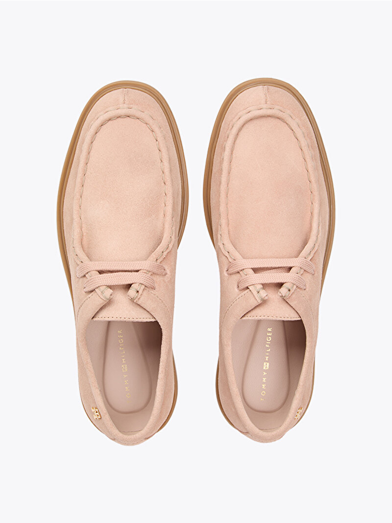 Kadın Lightweight Suede Loafer Pembe FW0FW09262TRY