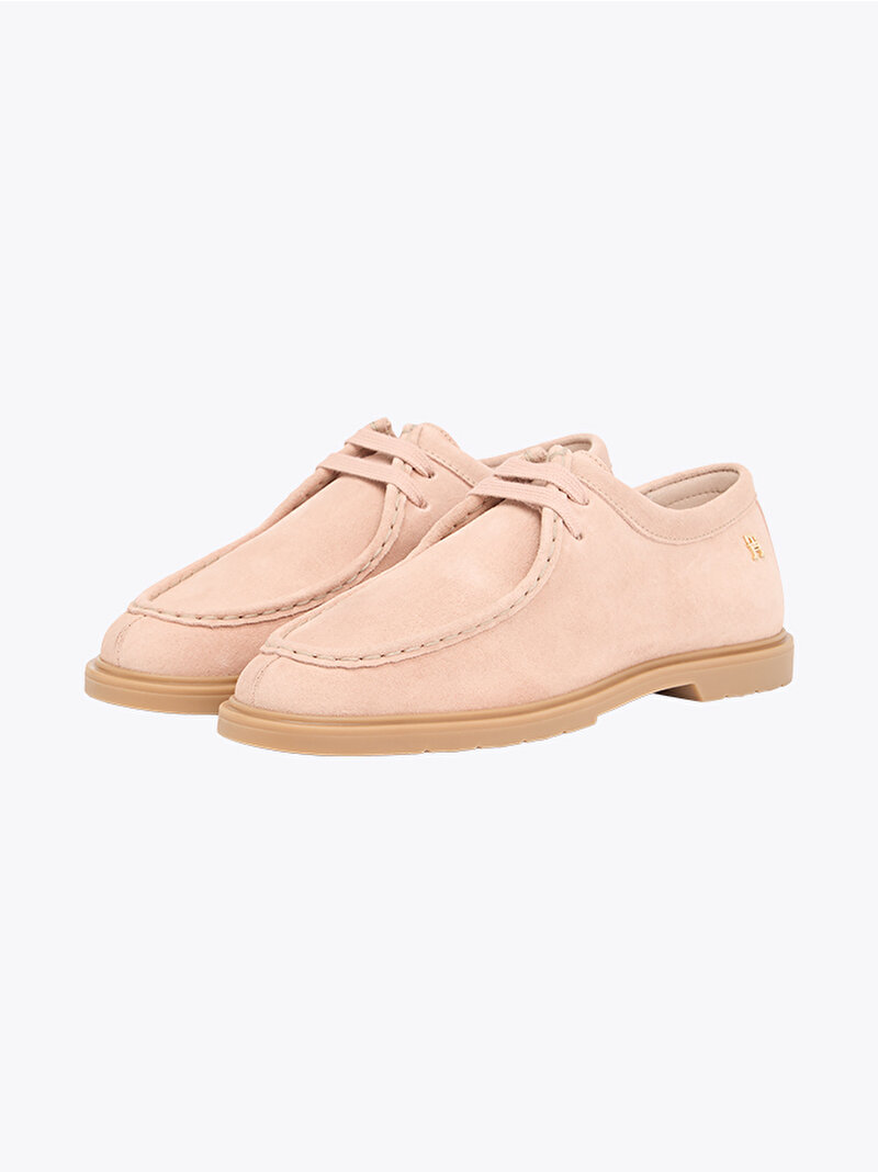 Kadın Lightweight Suede Loafer Pembe FW0FW09262TRY