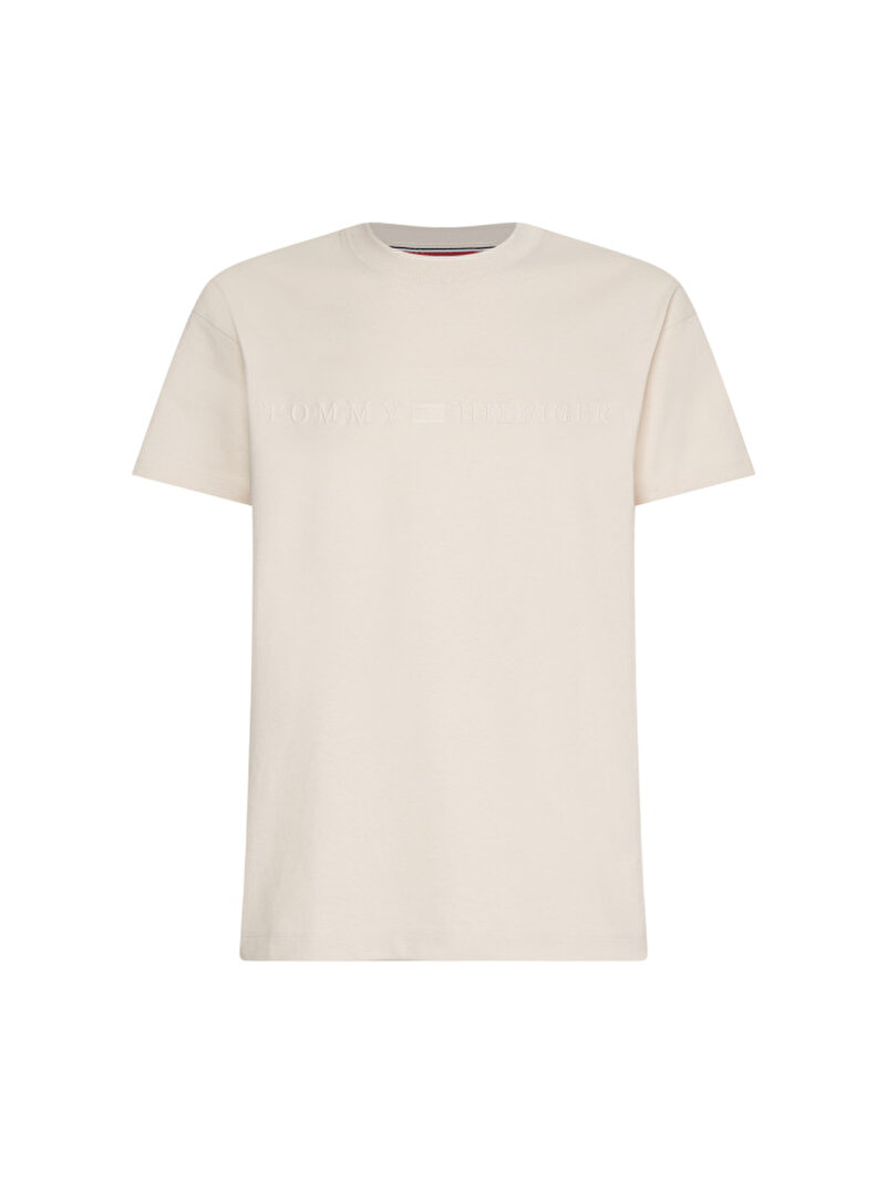 Erkek Archive Hilfiger Logo T-Shirt Beyaz  MW0MW29588AF4