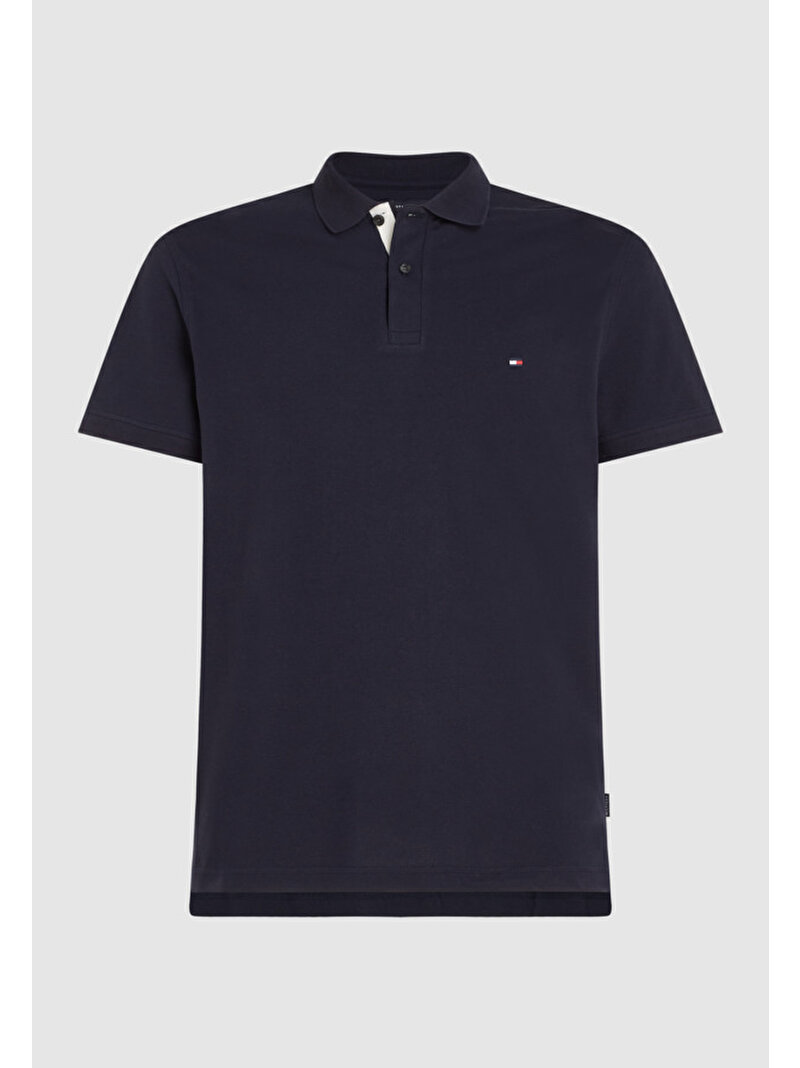 Erkek Flag Under Placket Polo T-shirt Lacivert MW0MW31684DW5