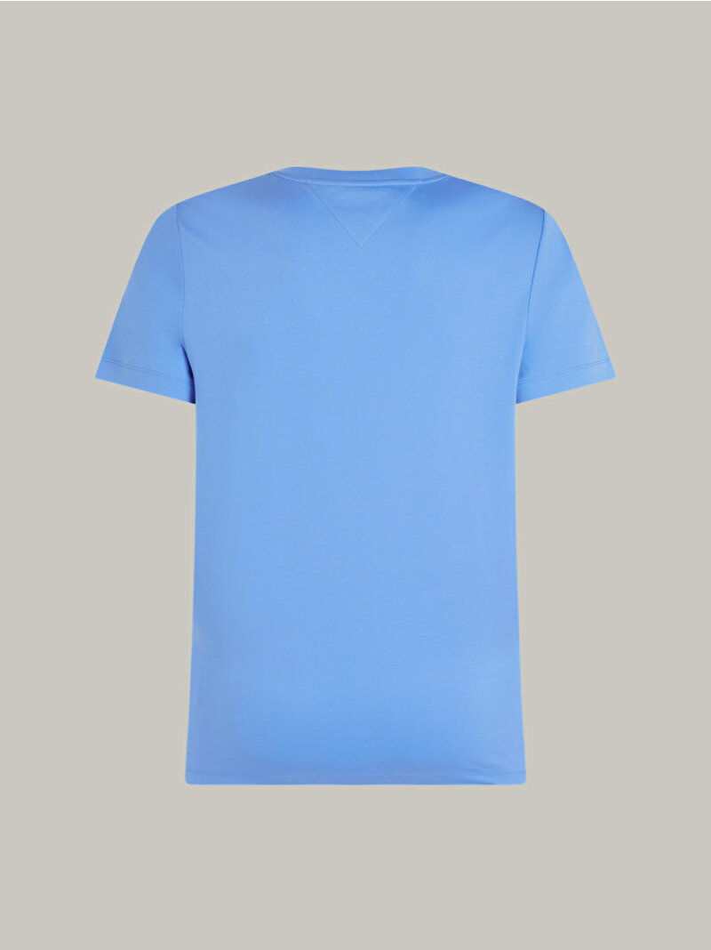 Erkek Luxury Interlock T-Shirt Mavi  MW0MW33202C30