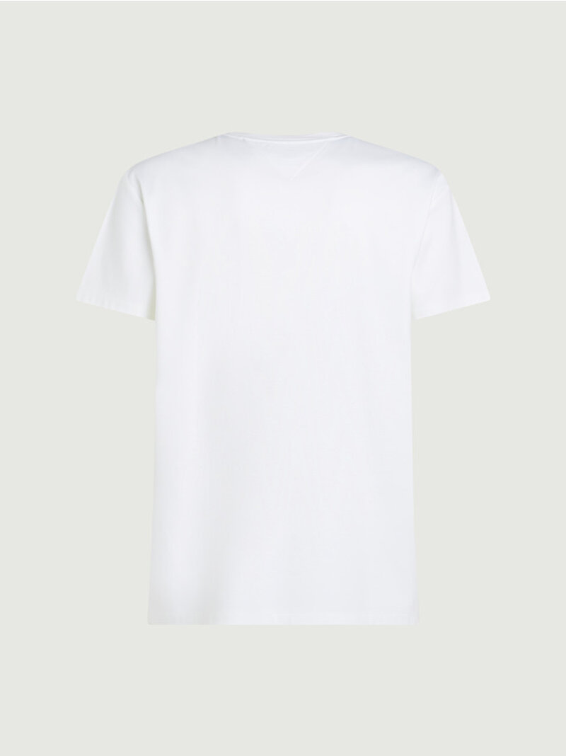 Erkek Luxury Interlock T-Shirt Beyaz  MW0MW33202YBR