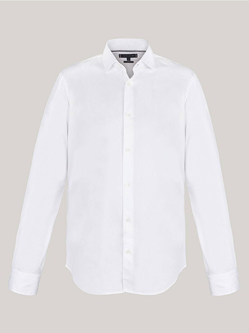 Erkek Dc Lux Essential Gömlek Beyaz  MW0MW33829YCF