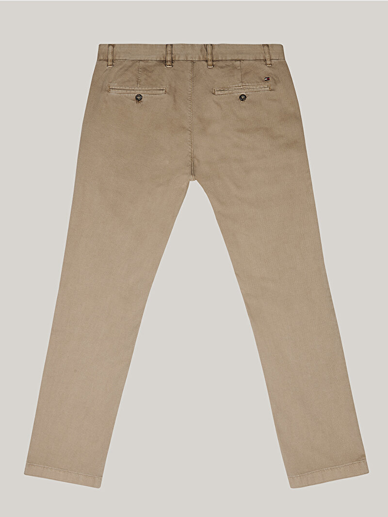 Erkek Chino Bleecker Structure Pantolon Bej  MW0MW33910AEG